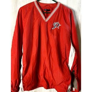 Vintage Red Sport-Tek Philadelphia Stars Windbreaker Pullover‎ Size XL Sports